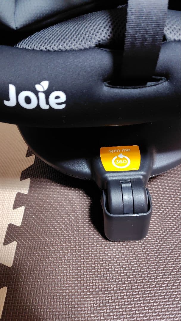 Joie 車用チャイルドシート ブラック 360度回転