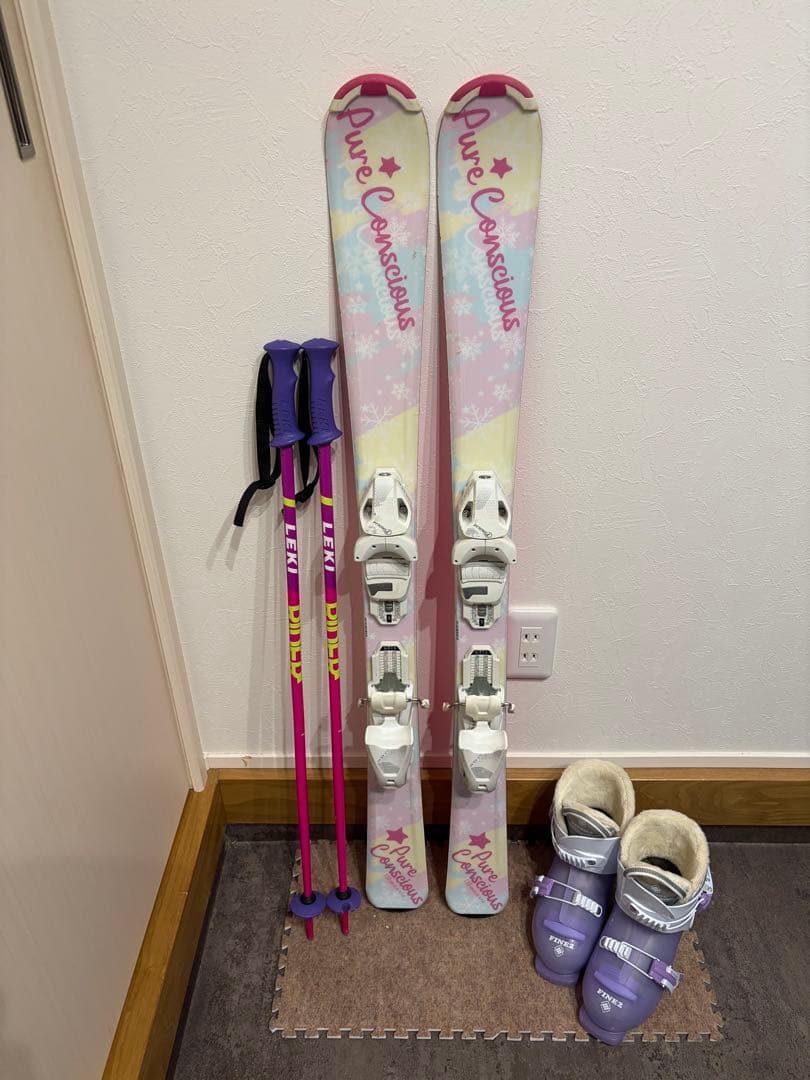 ★女の子用 4点セット メンテナンス.HOTWAX済★ atomic head