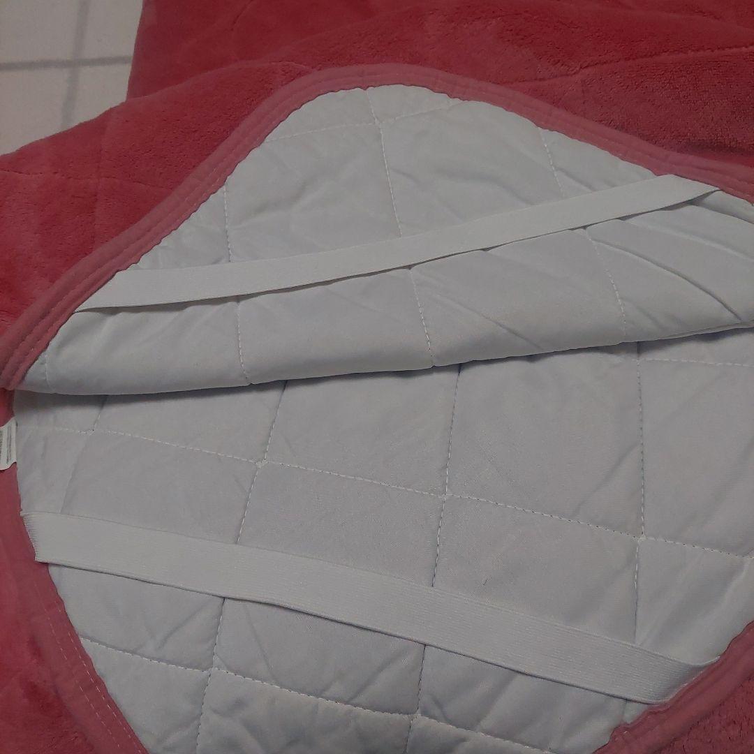 ひな暖 MRPプレミアム ピンク 掛け布団と敷きパッドセット。