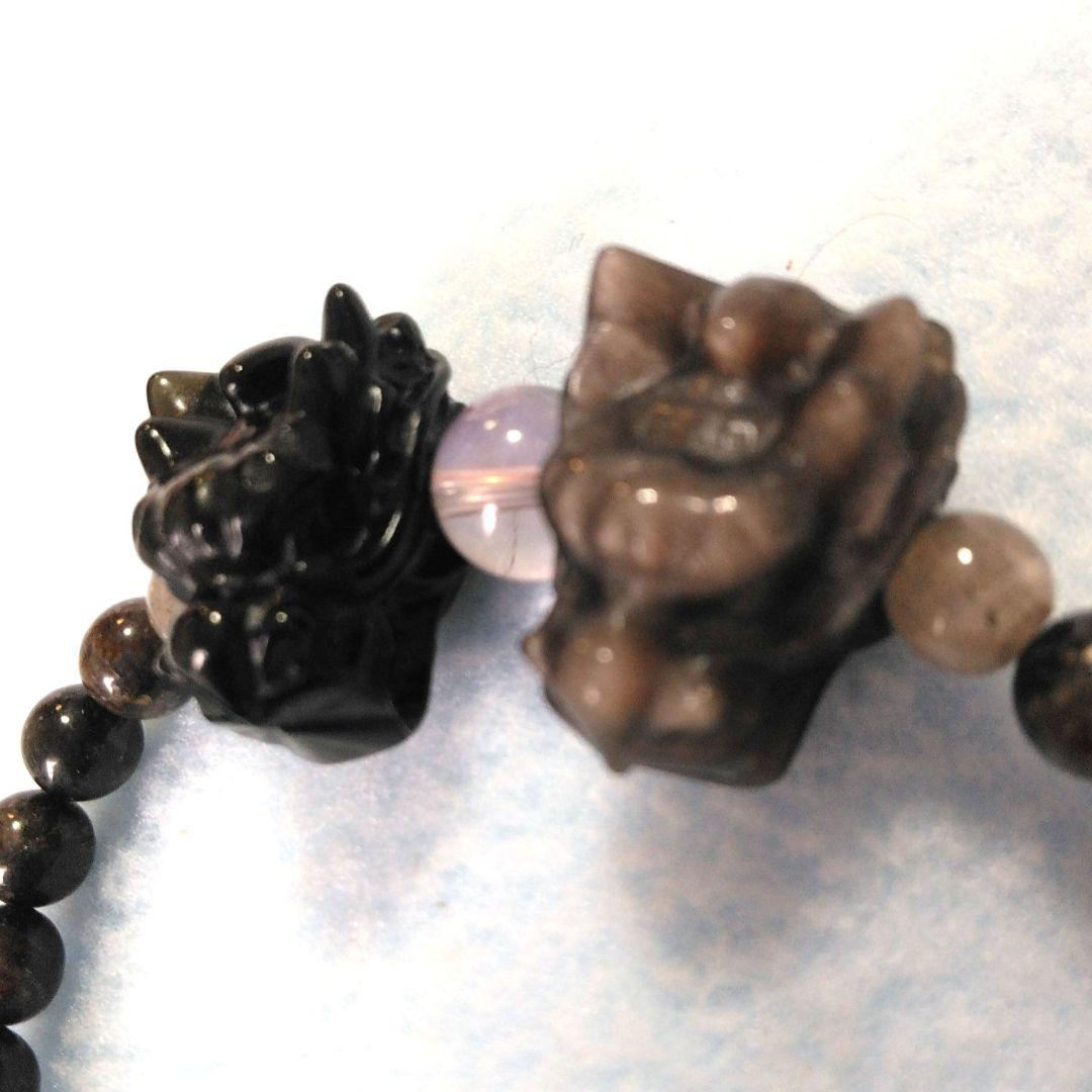 ＊ron＊様 ブレス２点 幸運体質特集(*˘︶˘*).。:*♡シルバーオプシディ