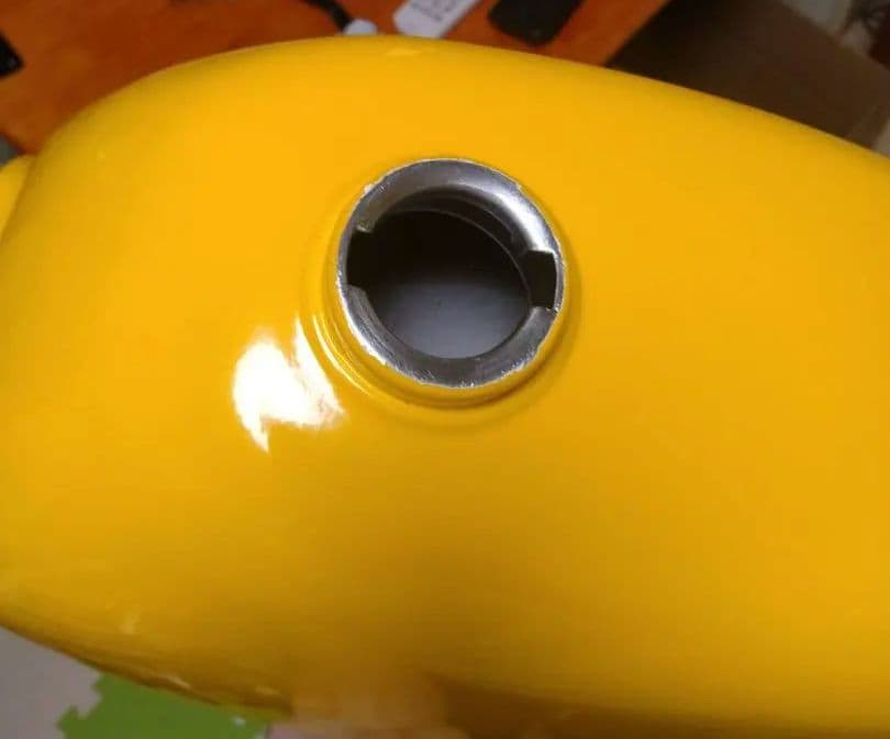 モンキーフレーム用 4Lタンク 鍵、デカール付き