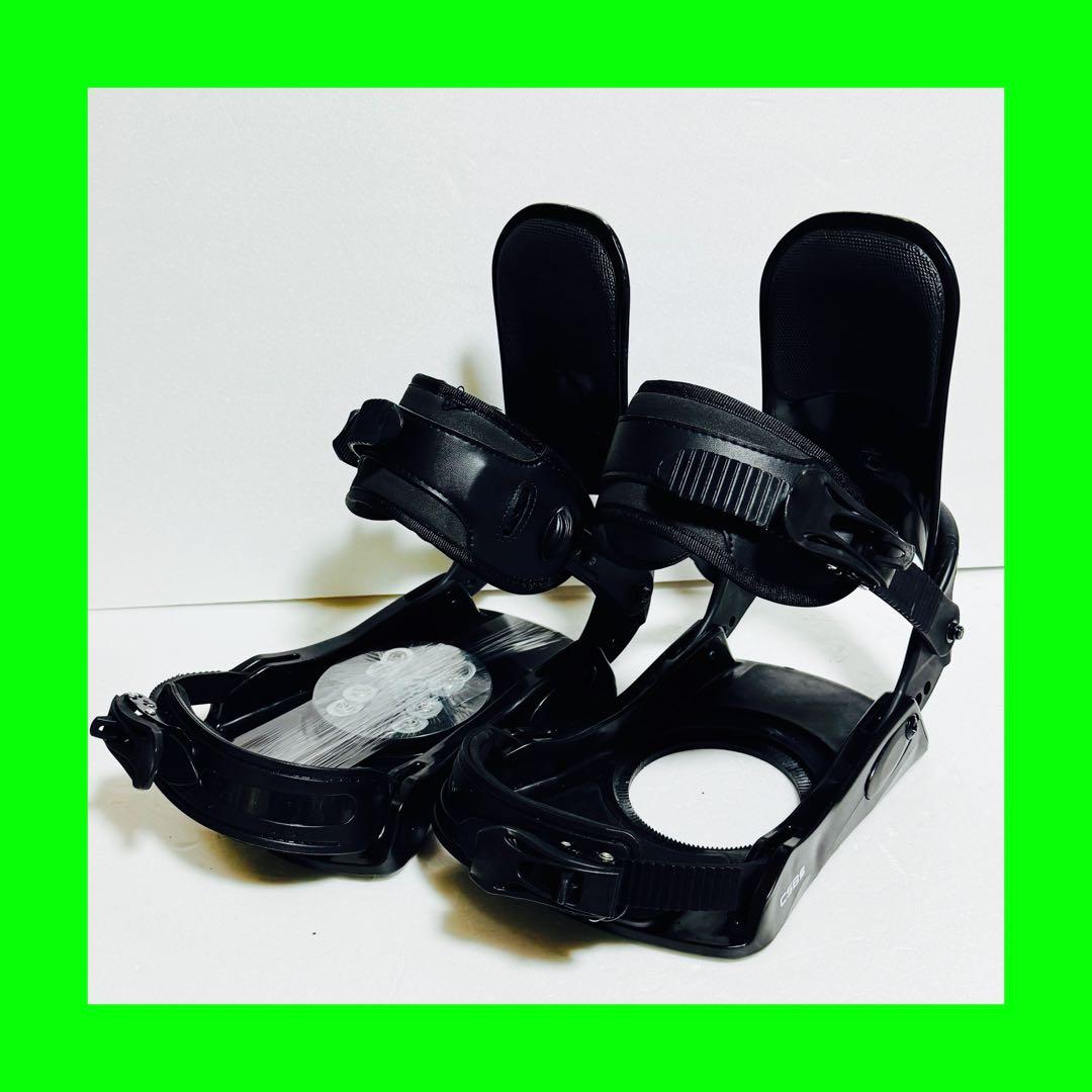 MLサイズ スノーボード ビンディング黒色ブラック初心者メンズ格安激安特価