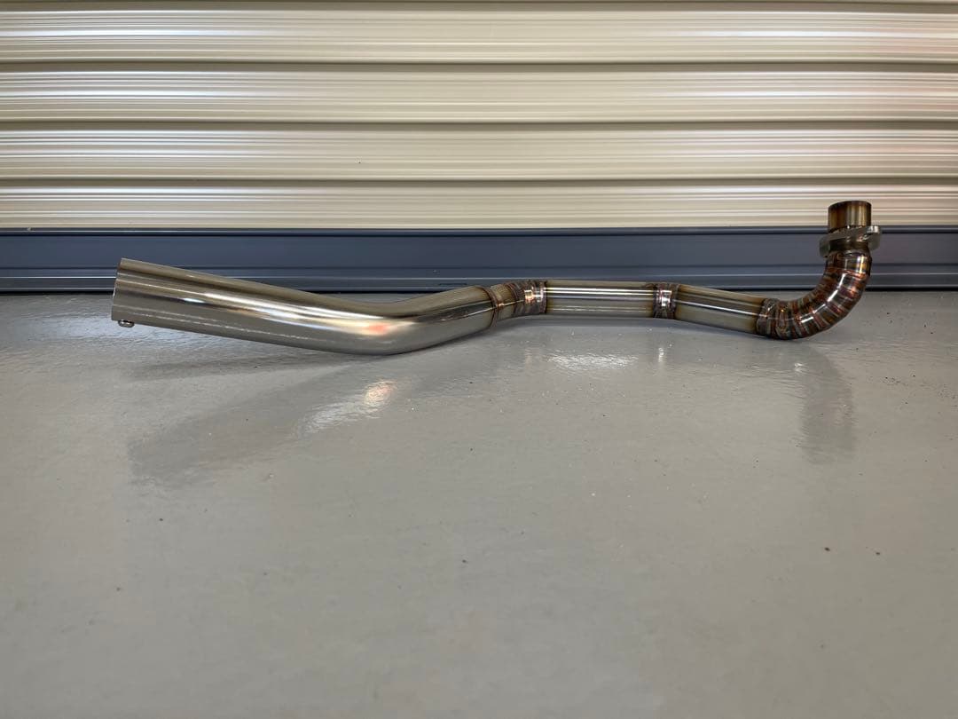 【マサ】モンキー　ワンオフ　マフラー　ショート管　車高短　ステンレス製