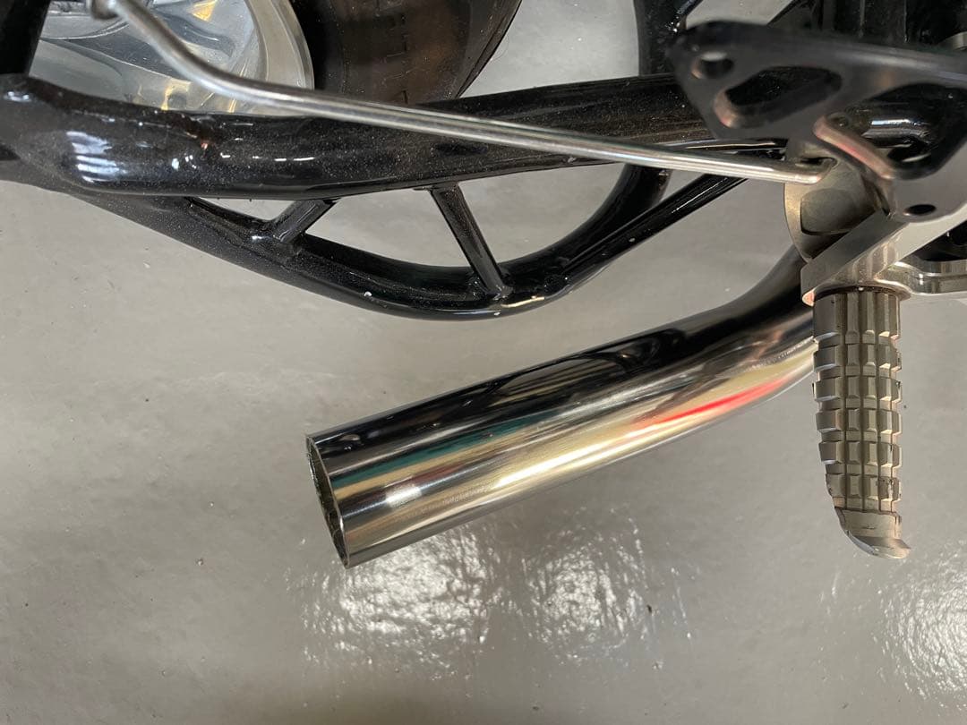 【マサ】モンキー　ワンオフ　マフラー　ショート管　車高短　ステンレス製