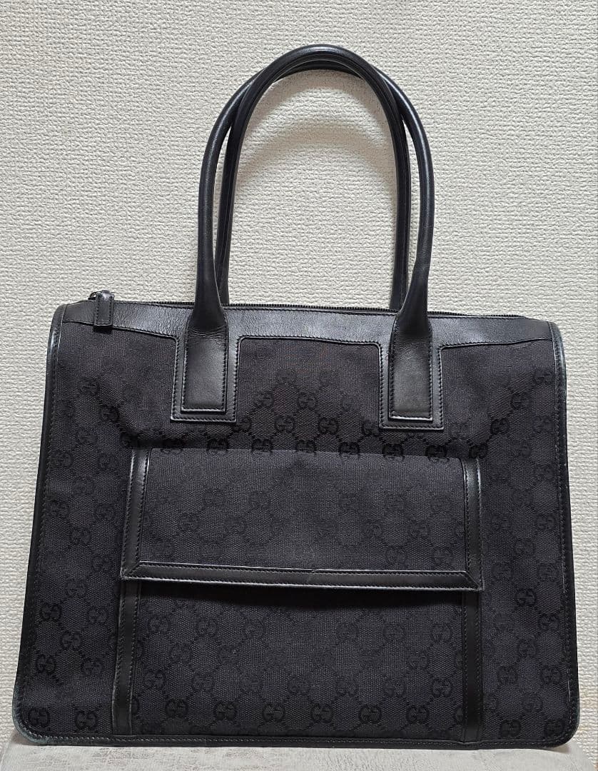 Gucci ネイビー トートバッグ