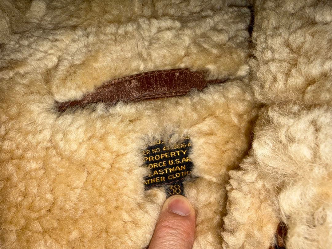 EASTMAN B-3 フライトジャケット 大戦モデル 38 / イーストマン