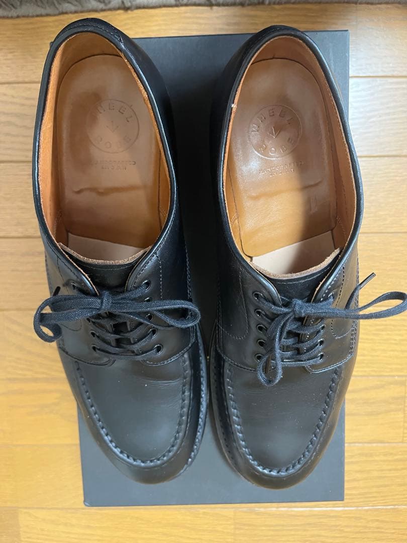 靴 WHEEL ROBE HEAVY STITCHING MOC TOE 8 1/2
