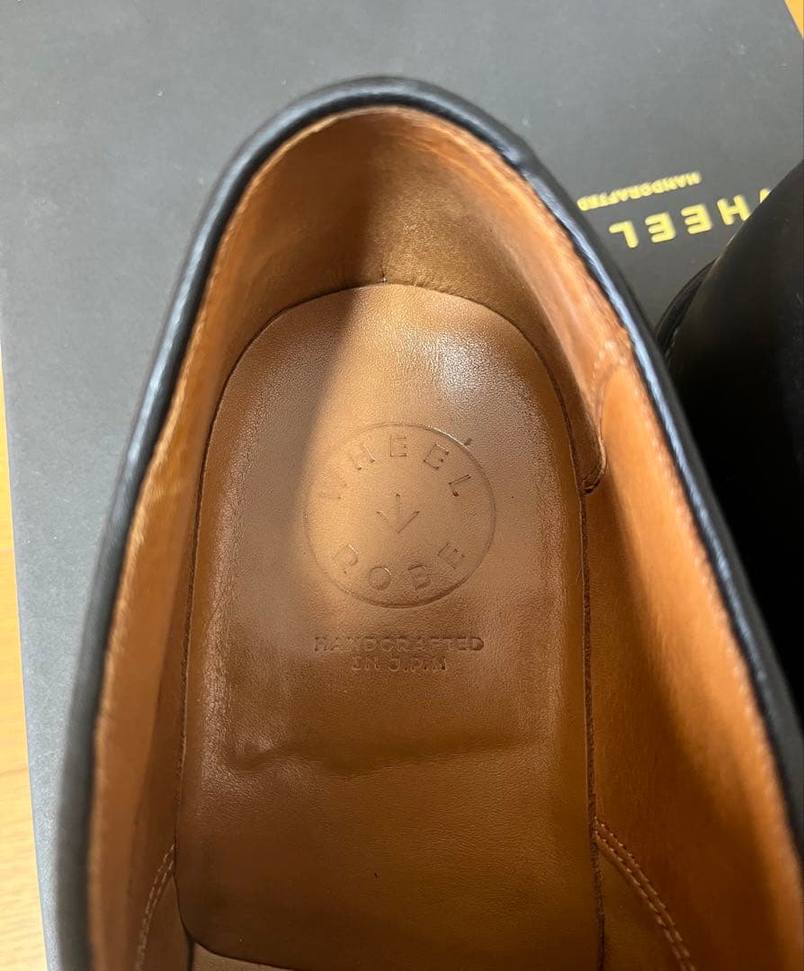 靴 WHEEL ROBE HEAVY STITCHING MOC TOE 8 1/2