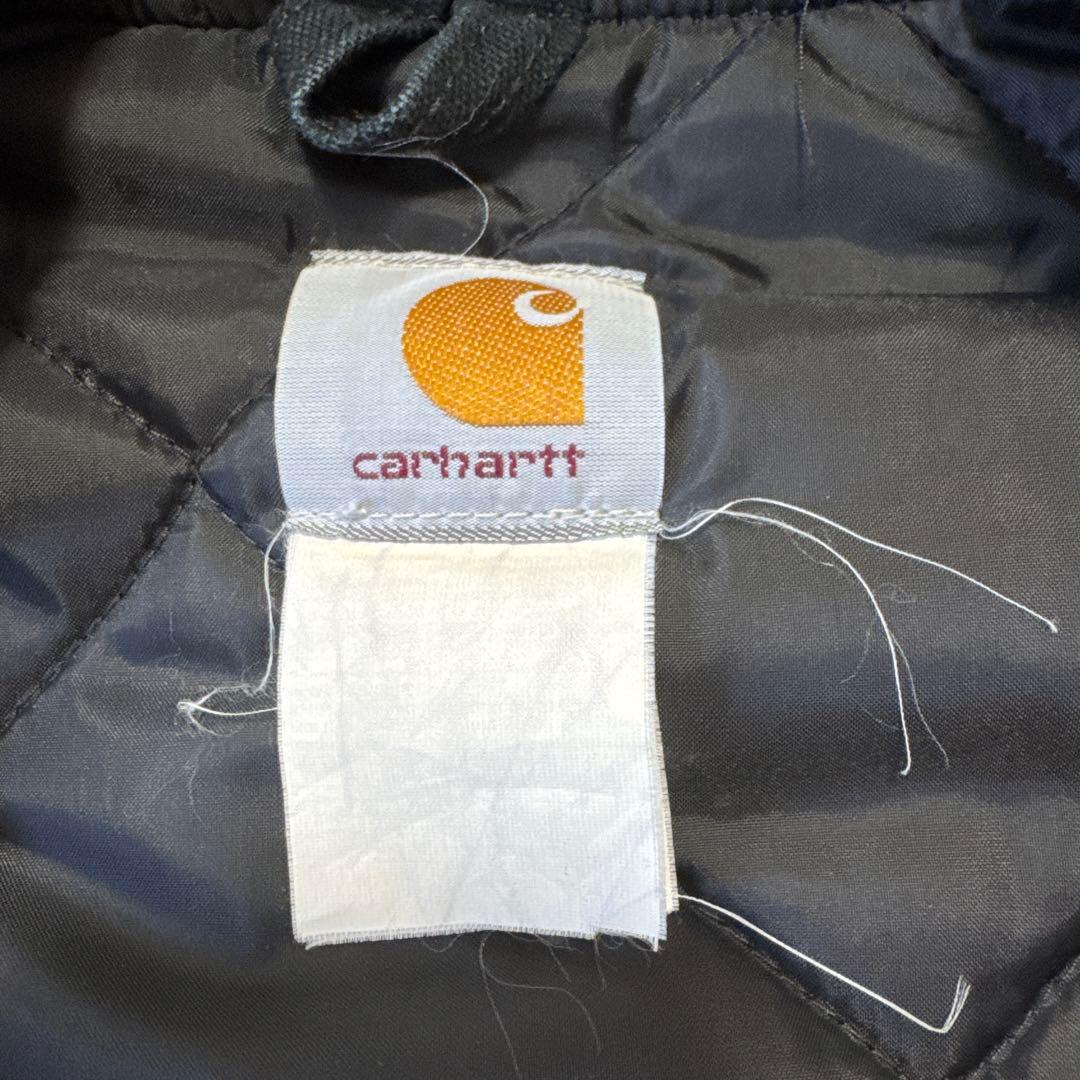 a*m様 Carhartt ダックベスト 黒 YKK USAジッパー アタリ◎ヴ