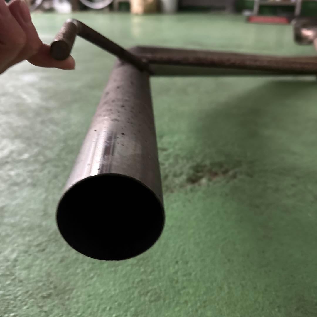 サ*タ様 ステンレス Y字型 マフラー ボルトオン