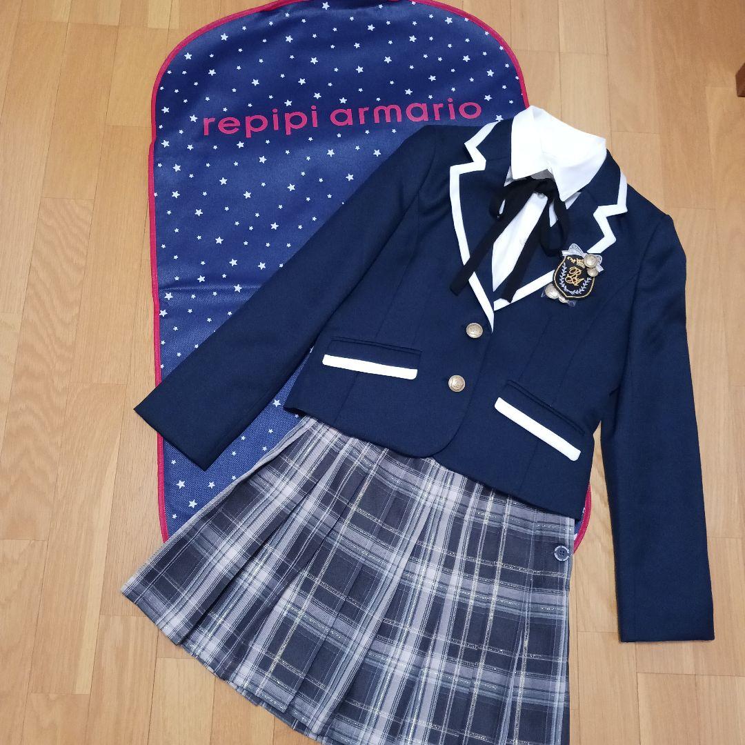 レピピアルマリオ 卒服 ネイビー スーツ・ブレザー