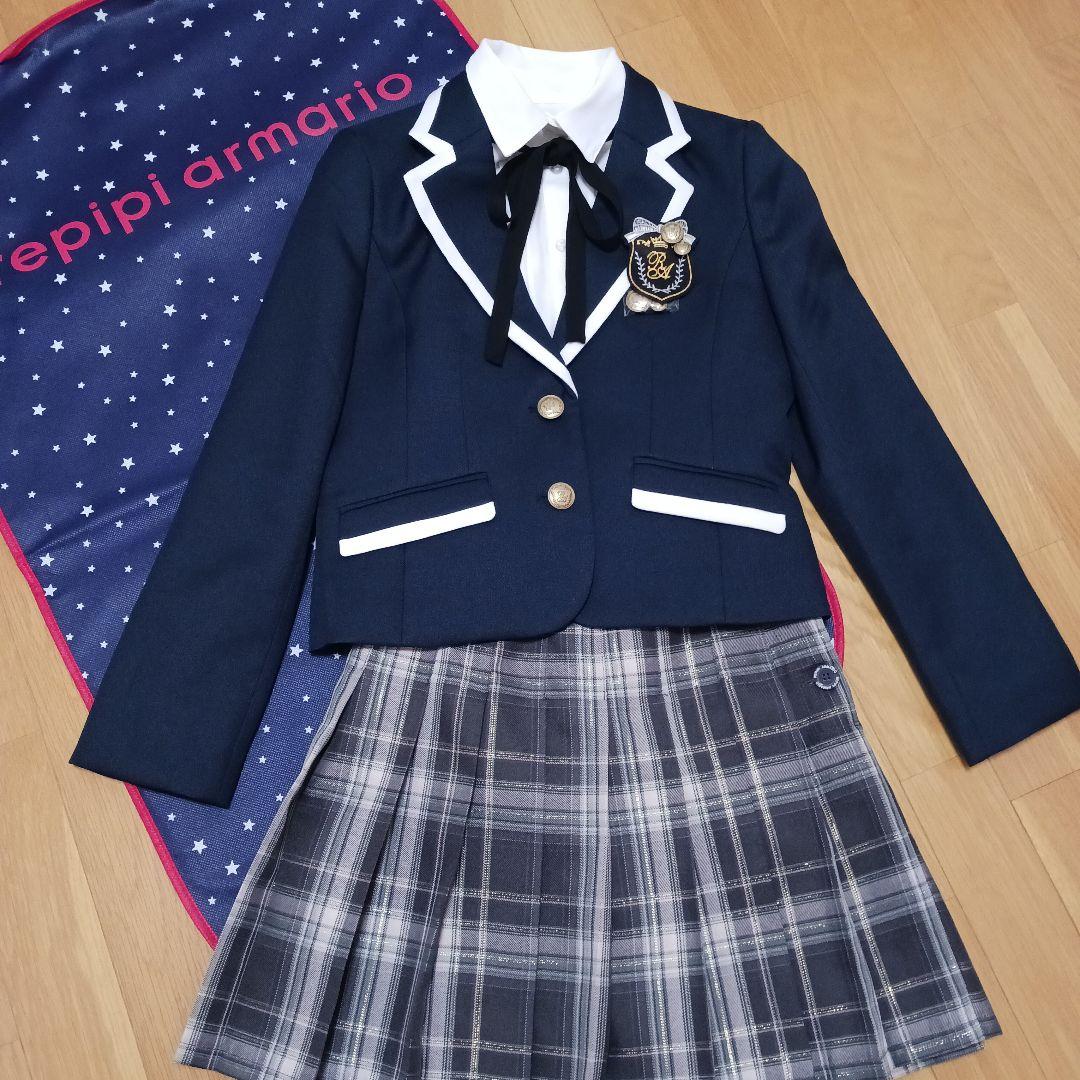 レピピアルマリオ 卒服 ネイビー スーツ・ブレザー