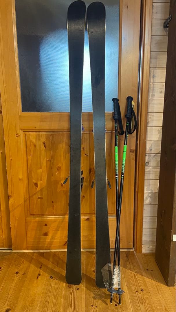 白クマ営業部長 カービングスキーセットビンディングストック子供160