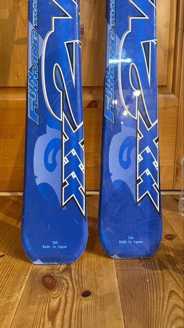 白クマ営業部長 カービングスキーセットビンディングストック子供160