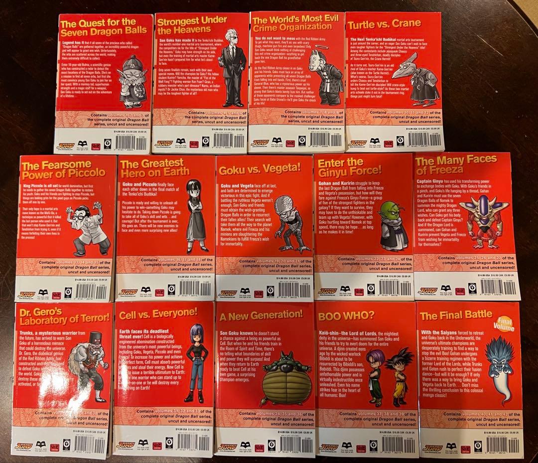 ドラゴンボール全巻セット 洋書版
