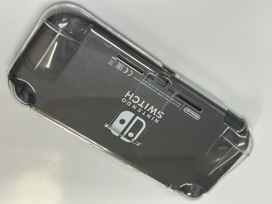 Nintendo Switch Lite グレー　クリアケース付