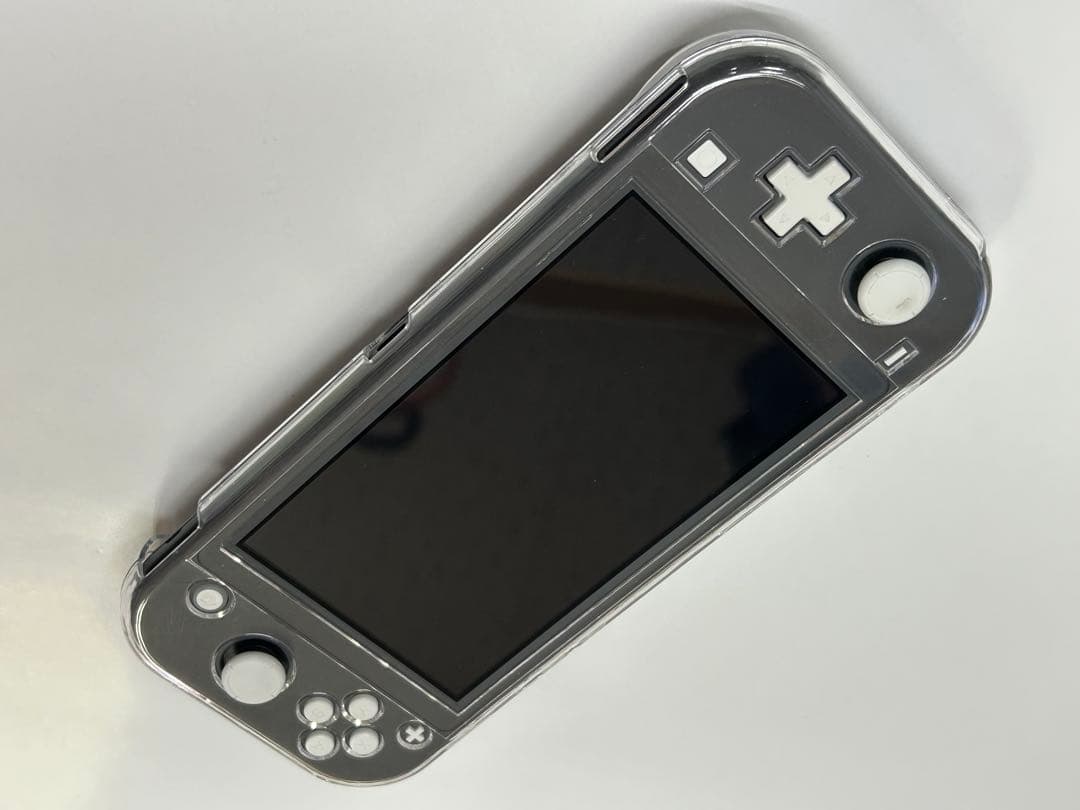 Nintendo Switch Lite グレー　クリアケース付