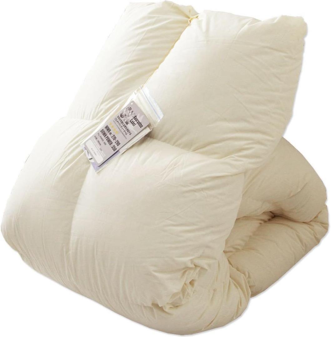 タンスのゲン 羽毛布団 シングル