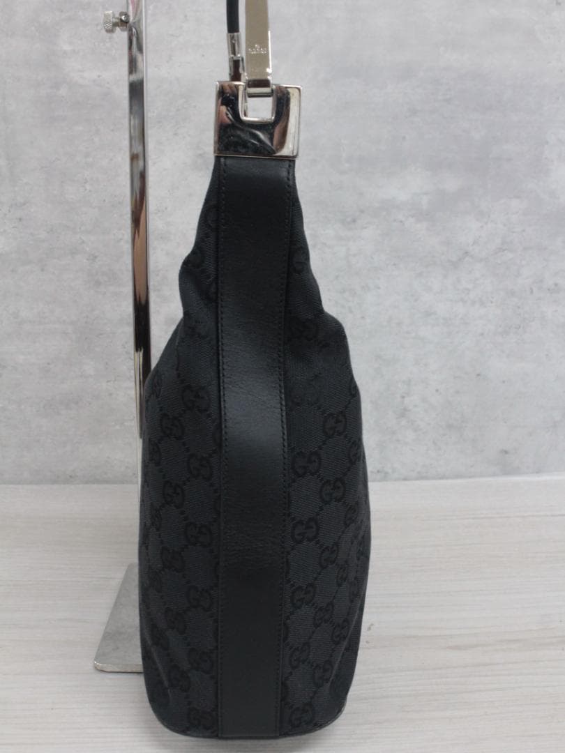 ▲GUCCI/グッチ ショルダーバッグ ワンショルダー GG柄 ブラック