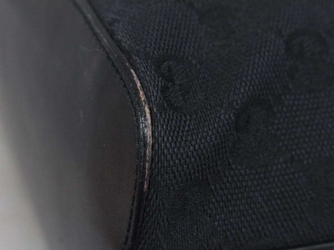 ▲GUCCI/グッチ ショルダーバッグ ワンショルダー GG柄 ブラック