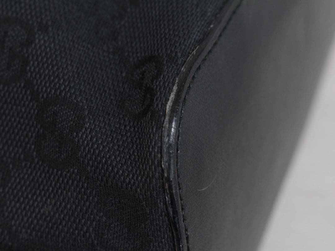 ▲GUCCI/グッチ ショルダーバッグ ワンショルダー GG柄 ブラック