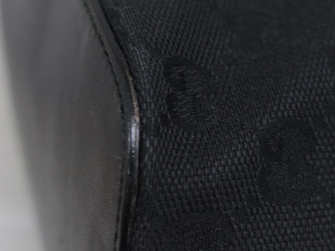 ▲GUCCI/グッチ ショルダーバッグ ワンショルダー GG柄 ブラック