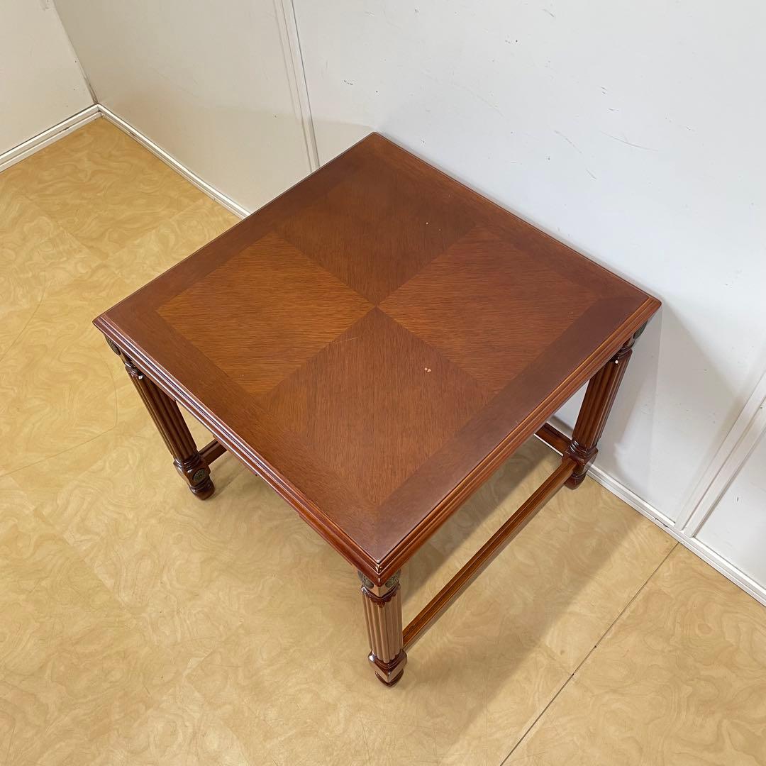 英国スタイル サイドテーブル コンソール 台 デスク 机 テーブル アンティーク