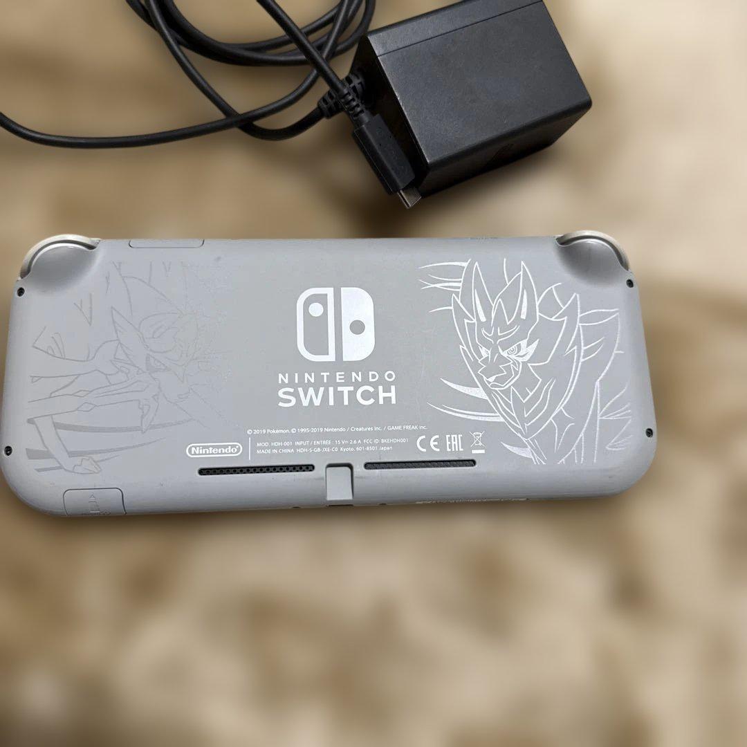Nintendo Switch Lite ザシアン・ザマゼンタACアダプター付き