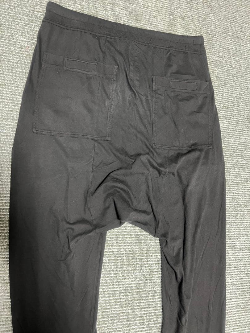 RICK OWENS DRKSHDWサルエルパンツ/XS/チャコール