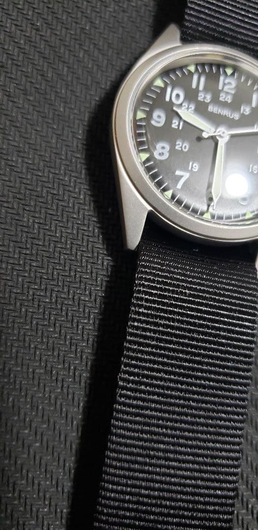 ベンラス BENRUS 腕時計 メンズ DTU-2A ミリタリーウォッチ