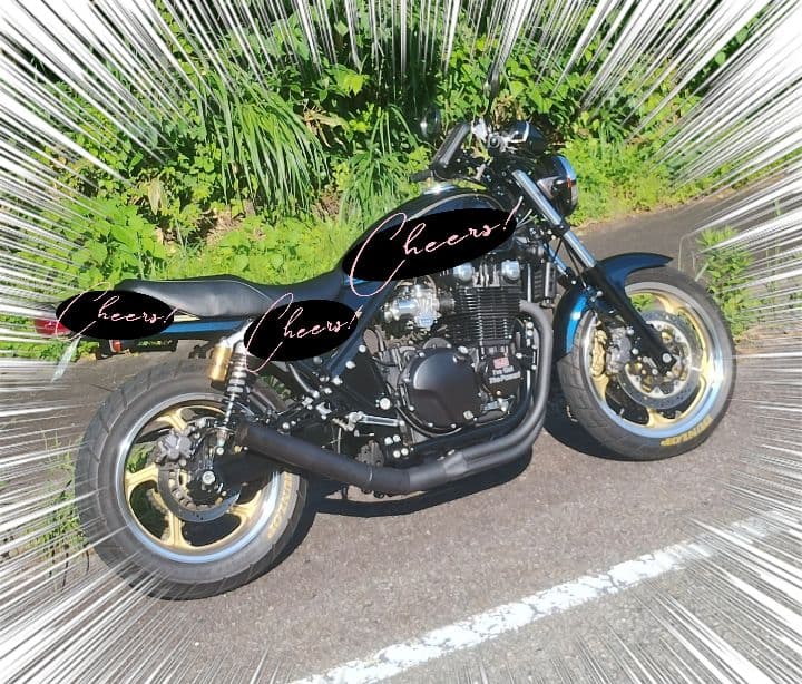 ま*み様 送料込み！【ゼファー1100】ショート管 ＆ インナーサイレンサー付き