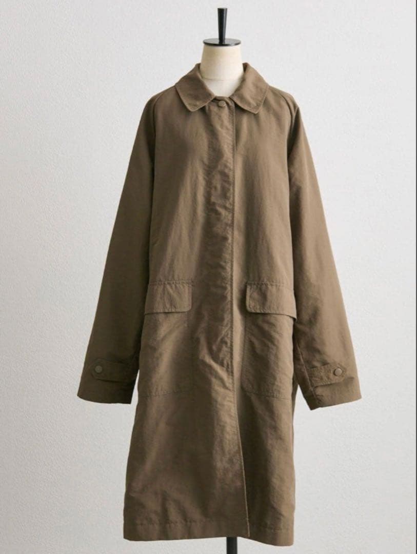 12通りで着用可！撥水/手洗い可/sampo×earベスト付きリバーシブルコート