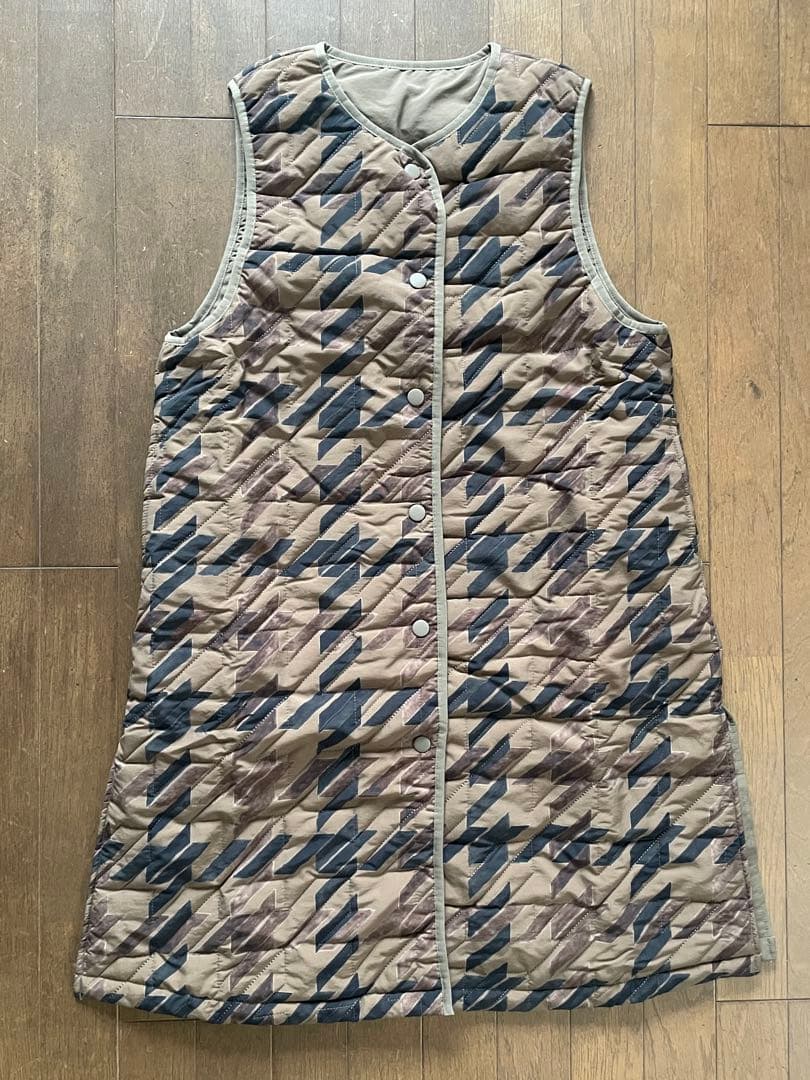 12通りで着用可！撥水/手洗い可/sampo×earベスト付きリバーシブルコート