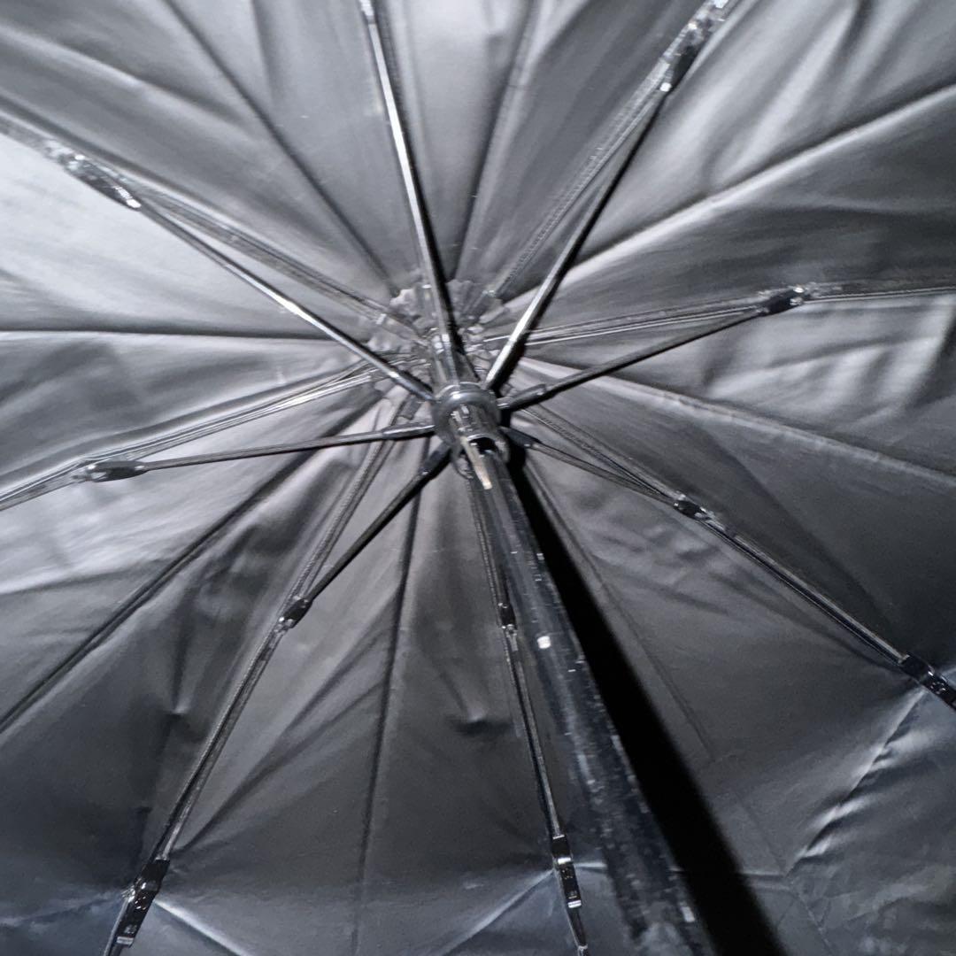 サンバリア100 ボーダー 2つ折り 日傘