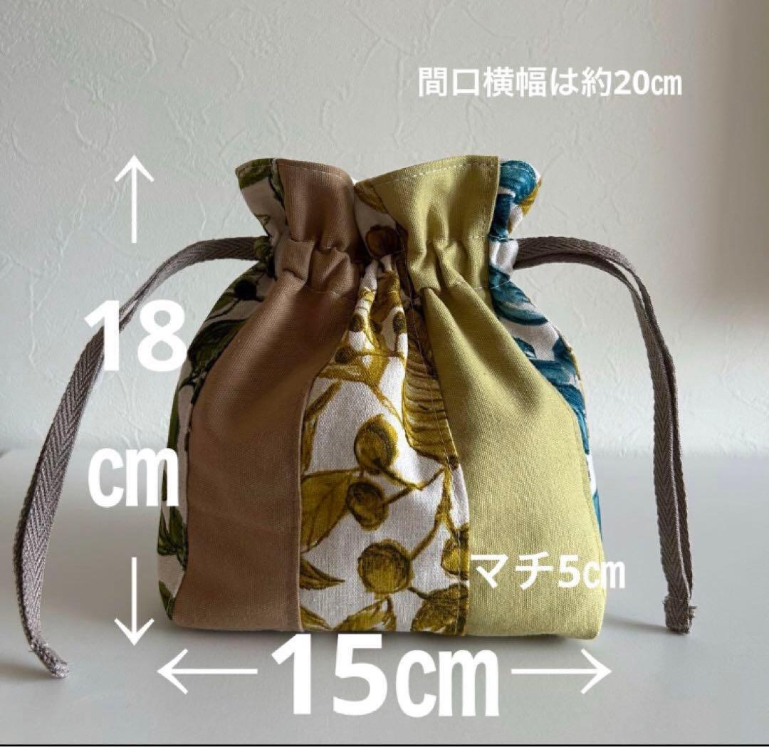 ＊りえ様＊パッチ生地　トートバッグ　巾着袋　ポーチ　ハンドメイド