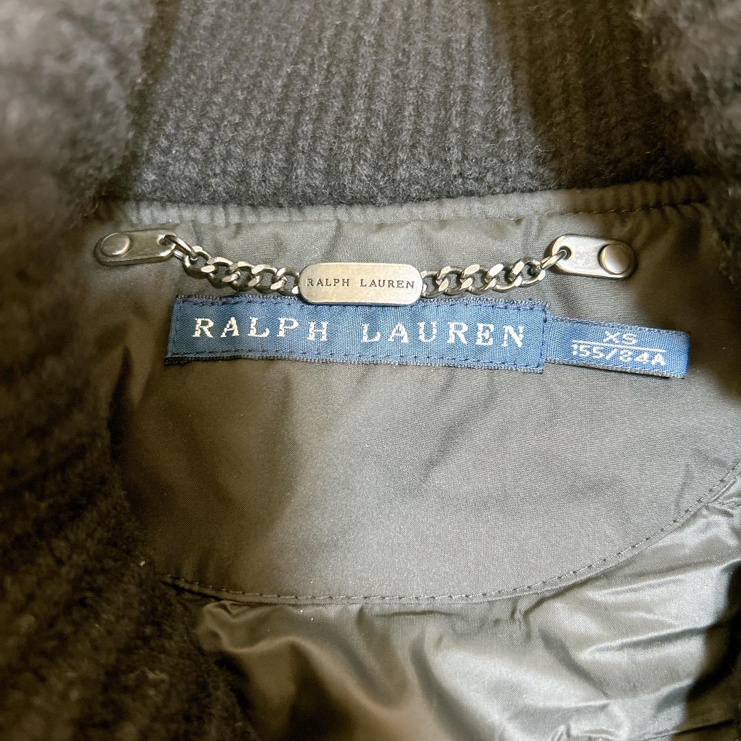 RALPH LAUREN カシミヤ混ショールカラー ダウンベスト