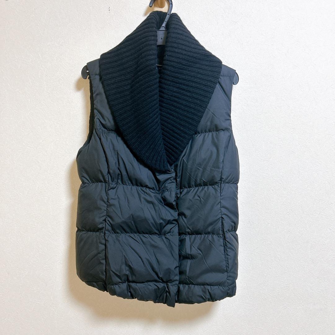 RALPH LAUREN カシミヤ混ショールカラー ダウンベスト