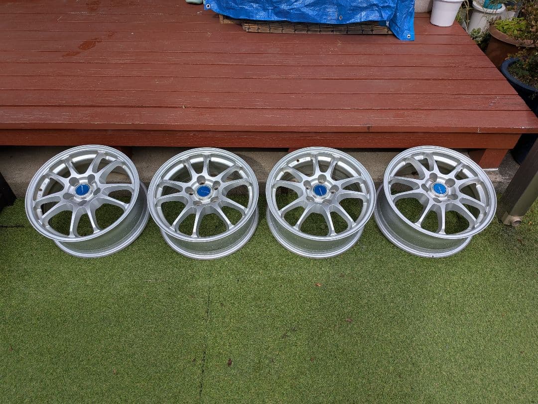 エコフォルム16インチ 6.5J 5穴 PCD114.3 ハブ径60 4本セット