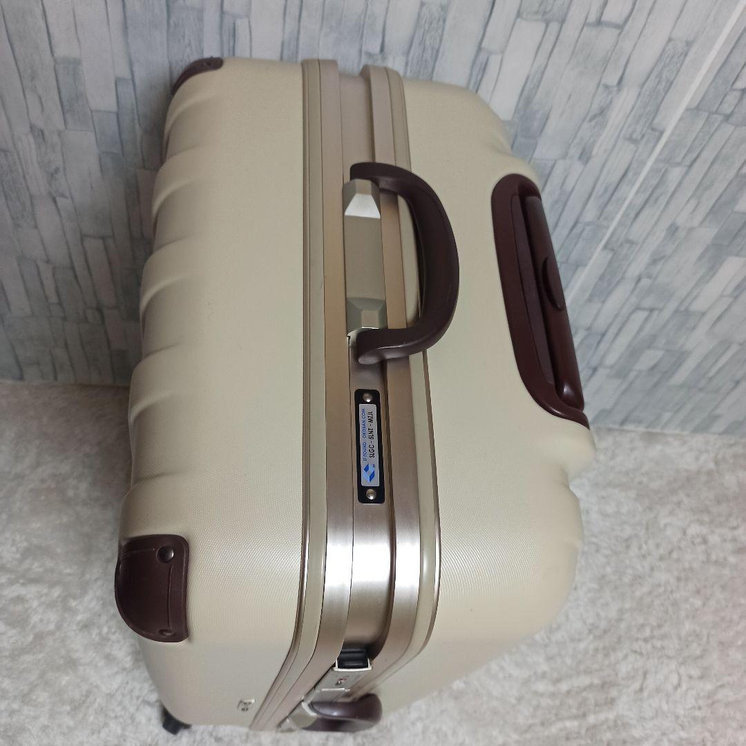 美品 sunco サンコー スーツケース オシャレ キャリーケース 鍵2個付き！