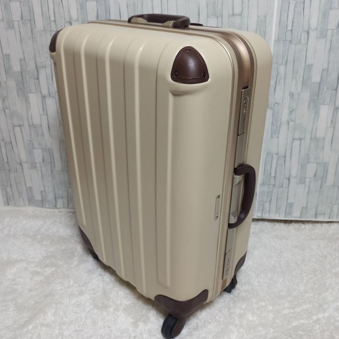 美品 sunco サンコー スーツケース オシャレ キャリーケース 鍵2個付き！