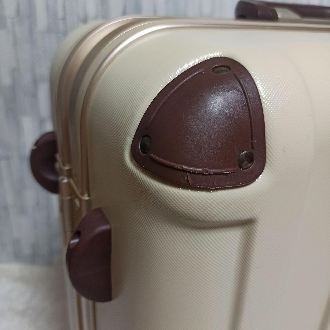 美品 sunco サンコー スーツケース オシャレ キャリーケース 鍵2個付き！