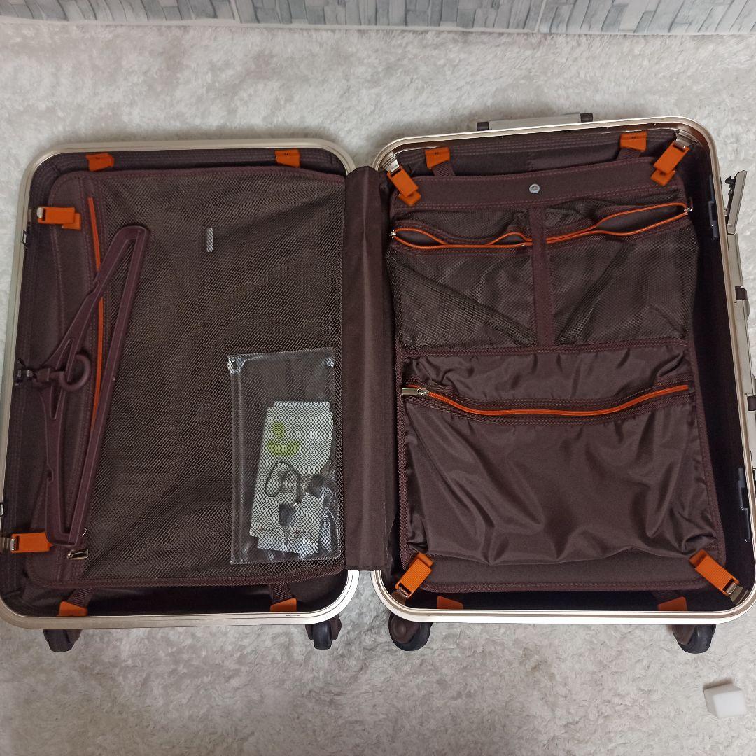 美品 sunco サンコー スーツケース オシャレ キャリーケース 鍵2個付き！