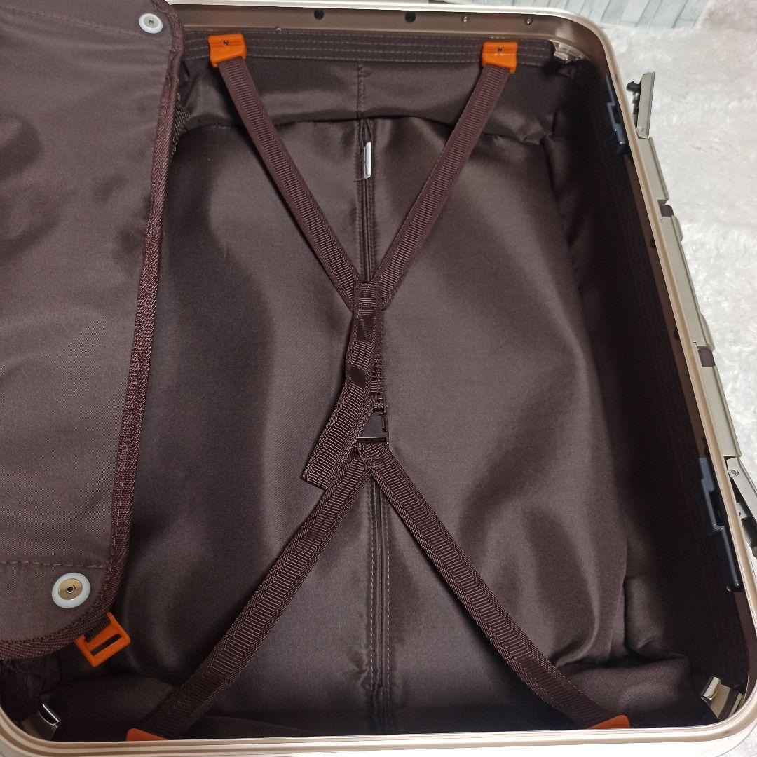 美品 sunco サンコー スーツケース オシャレ キャリーケース 鍵2個付き！