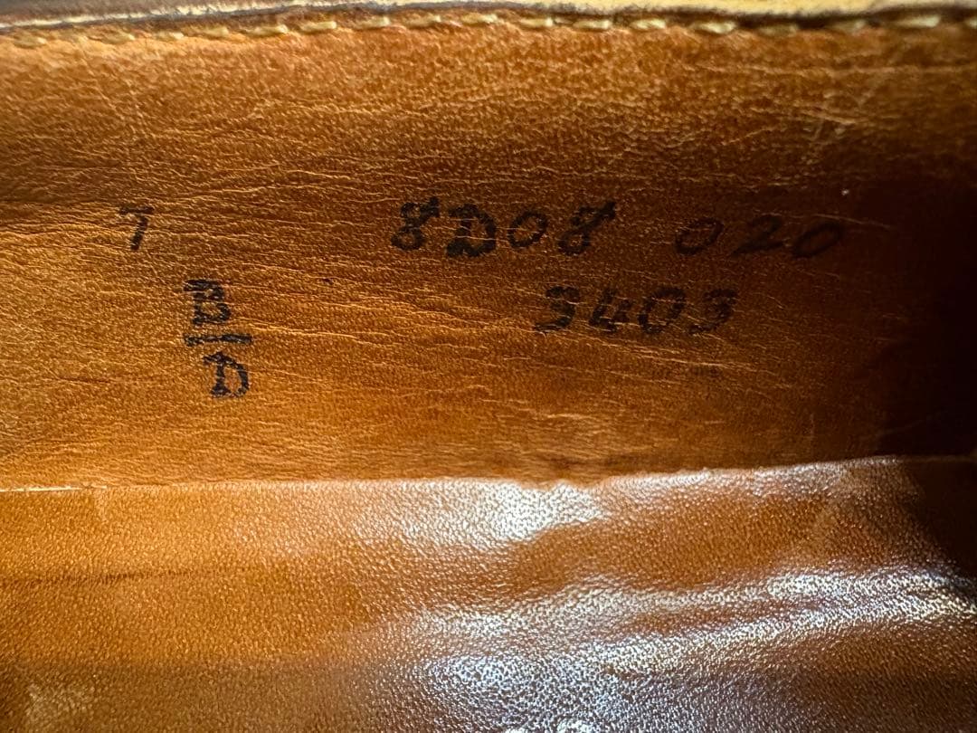 オールデン　ライトブラウン スエード ローファー