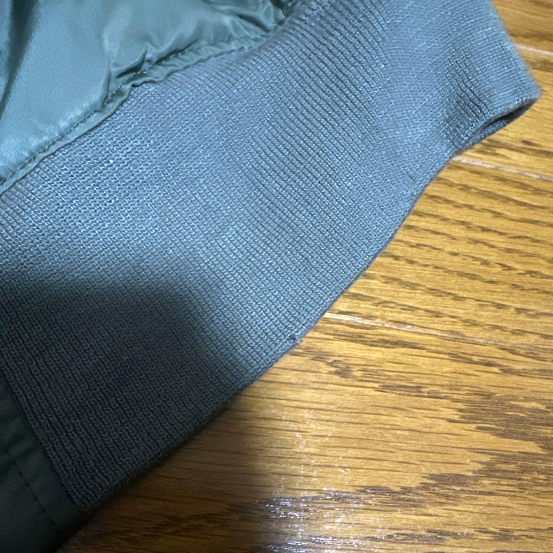 【美品】Schott MA-1 フライトジャケット セージグリーン L相当
