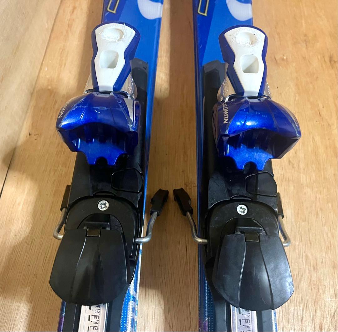 SALOMON スキーセット DEMO XT 162cm ストック付 送料無料！