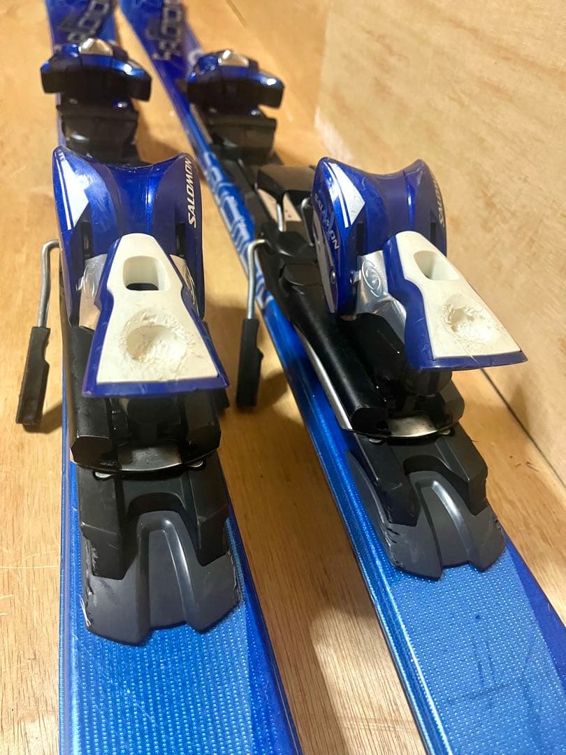 SALOMON スキーセット DEMO XT 162cm ストック付 送料無料！