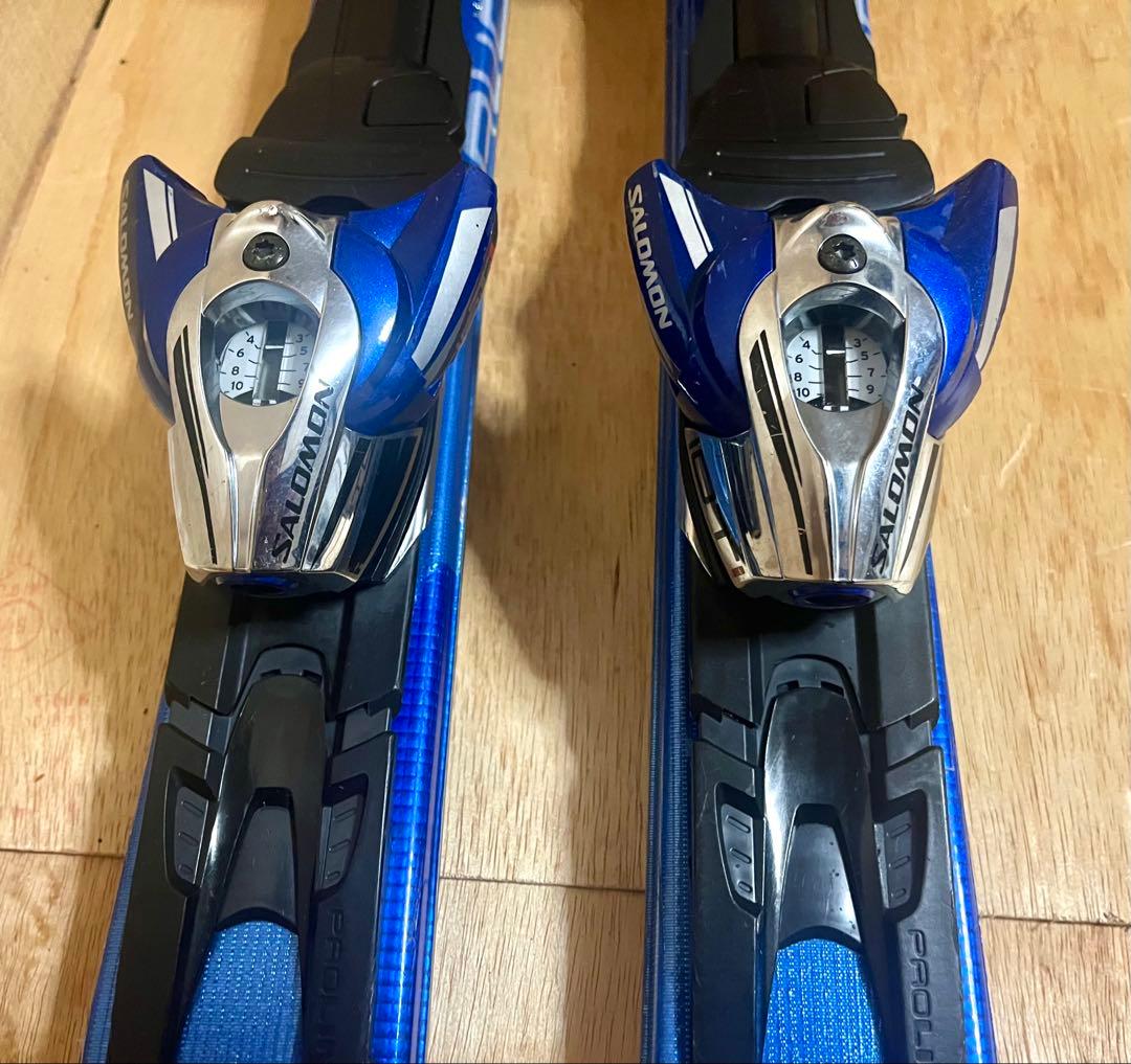 SALOMON スキーセット DEMO XT 162cm ストック付 送料無料！