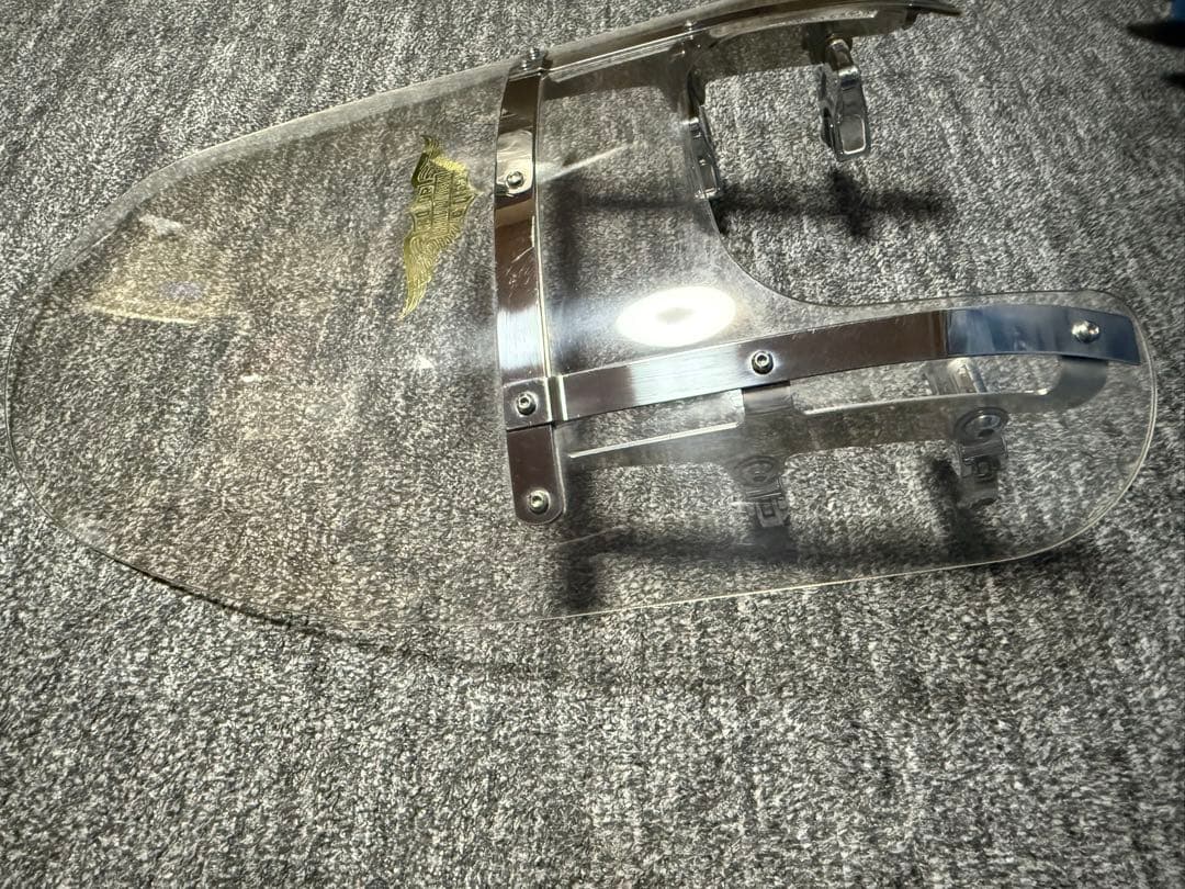 ハーレー ソフテイル ストリートボブ外し 純正 スクリーン クイックリリース付き