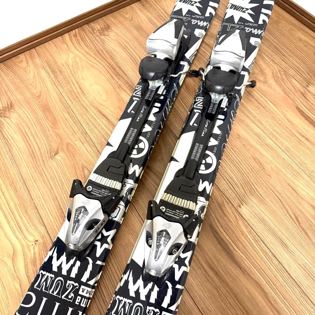 ZUMA ショートスキー 100cm ビンディング調整可 初心者OK